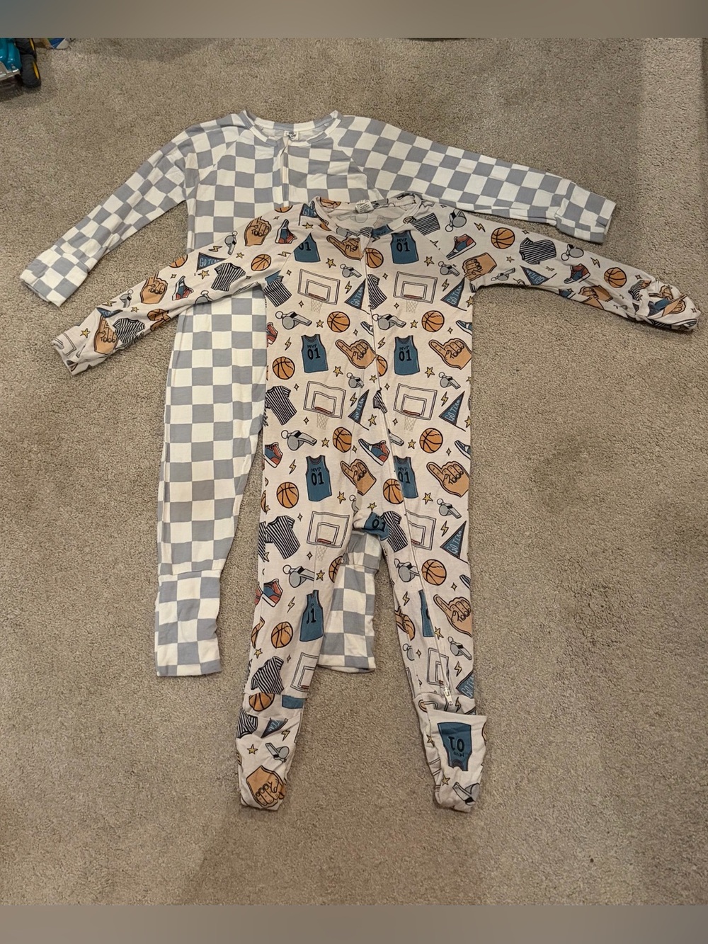 Toddler Bamboo Pajama Onesies